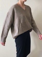 Load image into Gallery viewer, [NEW] V Neck Loose Fit Knit
