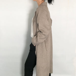 Raw Cut Wool Coat - 5 Year Anniversary Special Edition