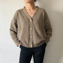 Load image into Gallery viewer, [NEW] V Neck Cardigan