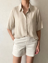 Load image into Gallery viewer, Linen Short Sleeve Shirt