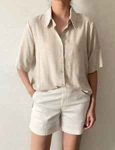 Linen Short Sleeve Shirt