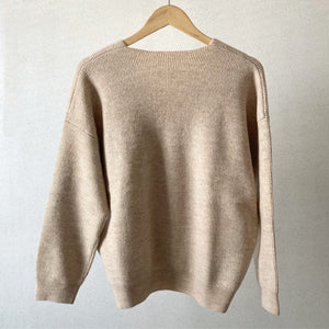 [NEW] V Neck Merry Knit