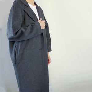 Raw Cut Wool Coat (more colors available)