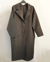 Load image into Gallery viewer, Raw Cut Wool Coat (more colors available)