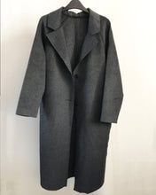 Load image into Gallery viewer, Raw Cut Wool Coat (more colors available)