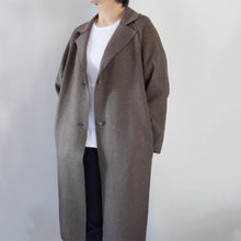 Load image into Gallery viewer, Raw Cut Wool Coat (more colors available)