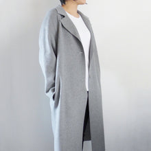 Load image into Gallery viewer, Raw Cut Wool Coat (more colors available)