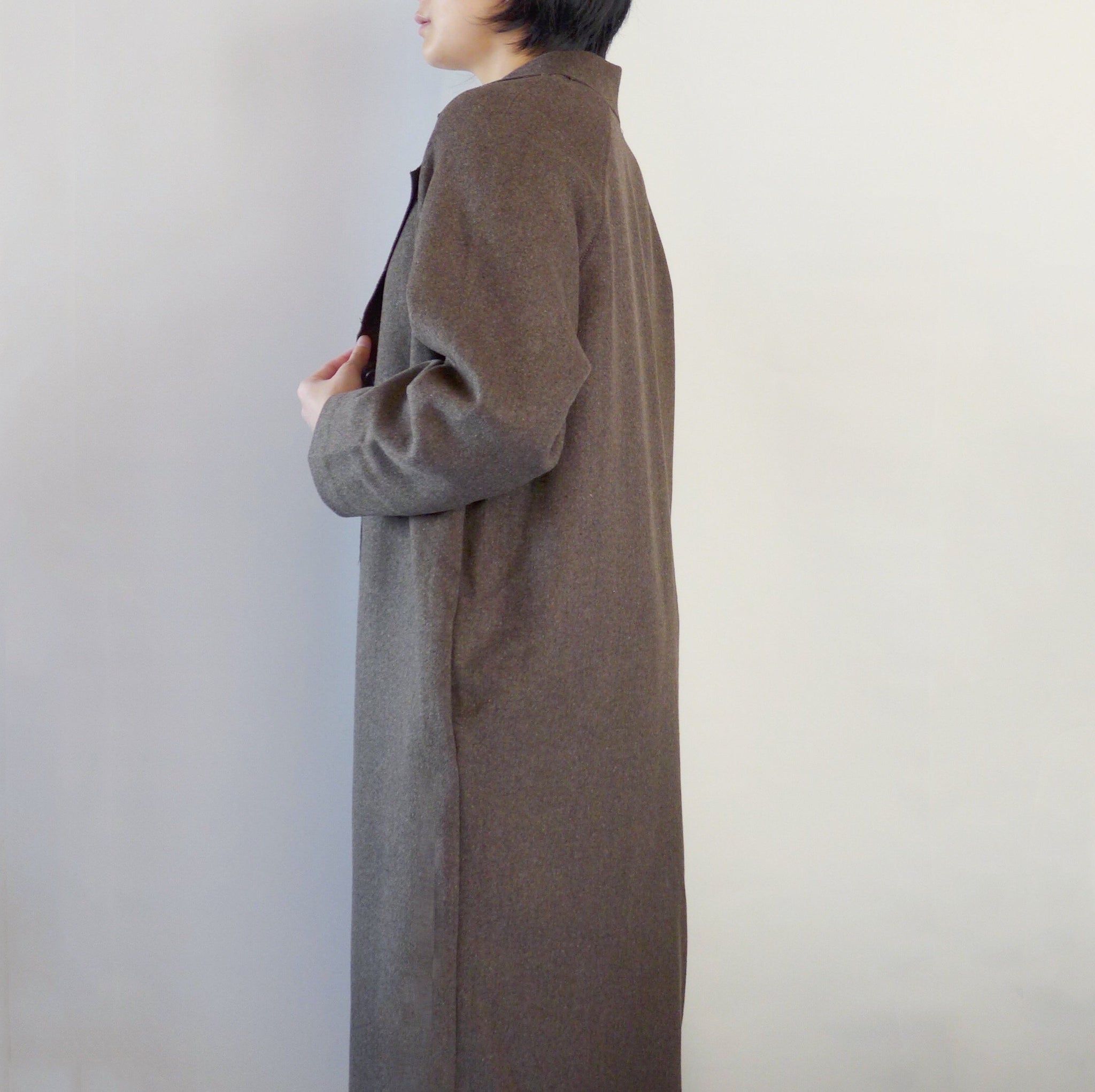 Raw Cut Wool Coat (more colors available)