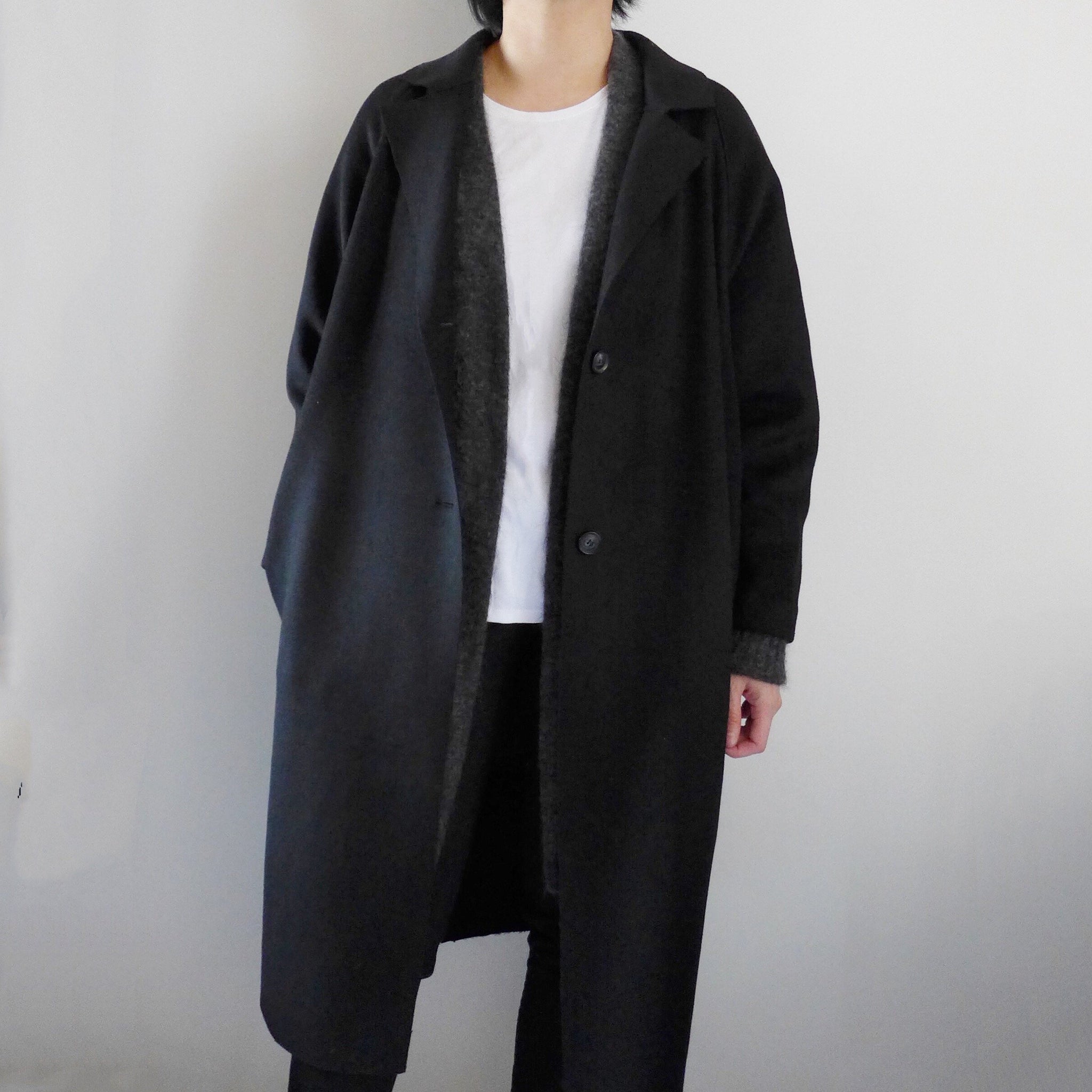 Raw Cut Wool Coat (more colors available) – The NEUTRAL Studio