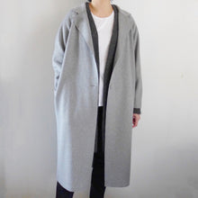 Load image into Gallery viewer, Raw Cut Wool Coat (more colors available)