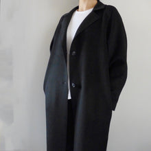 Load image into Gallery viewer, Raw Cut Wool Coat (more colors available)