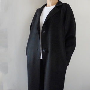 Raw Cut Wool Coat (more colors available)