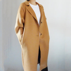 Raw Cut Wool Coat (more colors available)