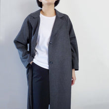 Load image into Gallery viewer, Raw Cut Wool Coat (more colors available)