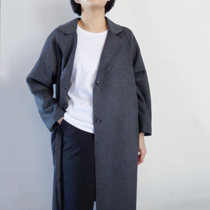 Raw Cut Wool Coat (more colors available)