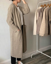 Load image into Gallery viewer, [NEW] Lambswool Long Cardigan