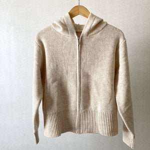 [NEW] Hooded Zip Up Cardigan