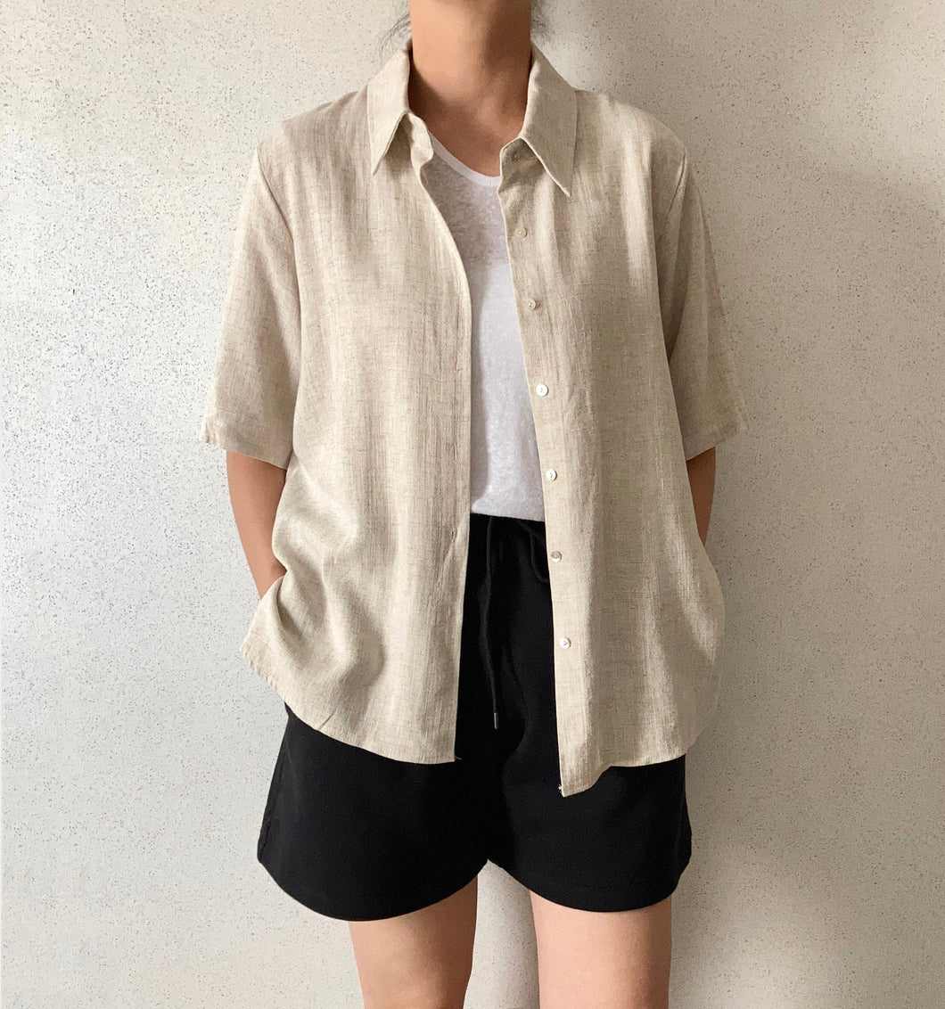 Linen Short Sleeve Shirt