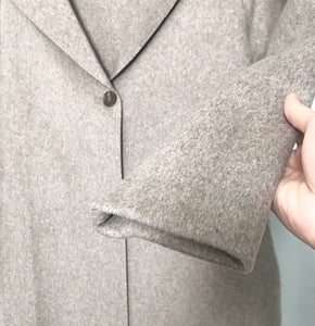 Raw Cut Wool Coat - 5 Year Anniversary Special Edition