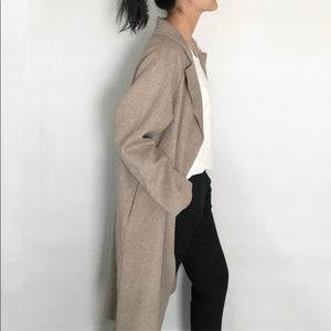 Raw Cut Wool Coat - 5 Year Anniversary Special Edition