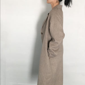 Raw Cut Wool Coat - 5 Year Anniversary Special Edition