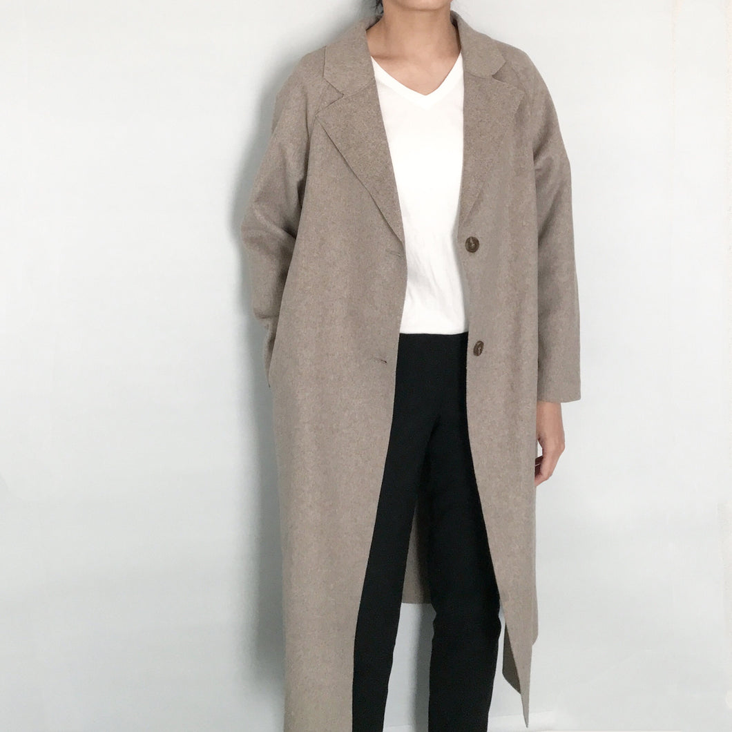 Raw Cut Wool Coat - 5 Year Anniversary Special Edition