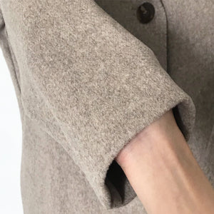 Raw Cut Wool Coat - 5 Year Anniversary Special Edition