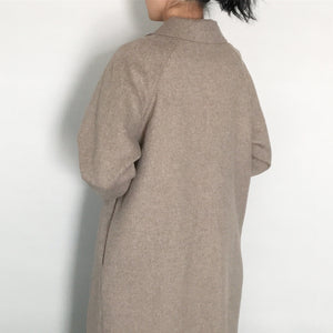 Raw Cut Wool Coat - 5 Year Anniversary Special Edition