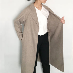 Raw Cut Wool Coat - 5 Year Anniversary Special Edition