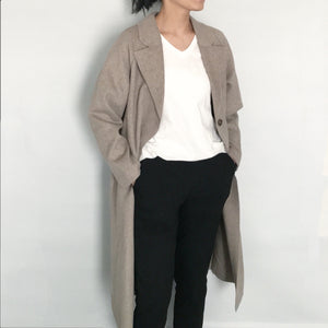 Raw Cut Wool Coat - 5 Year Anniversary Special Edition