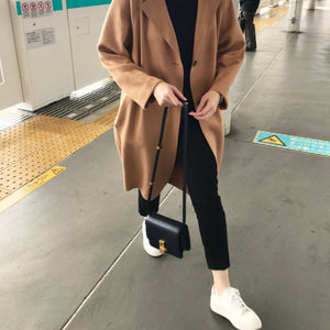 Raw Cut Wool Coat (more colors available)